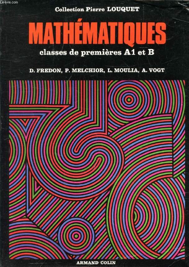 MATHEMATIQUES, 1res A1, B