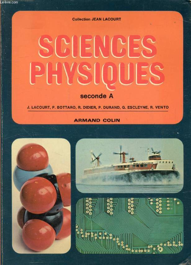 SCIENCES PHYSIQUES, 2de A
