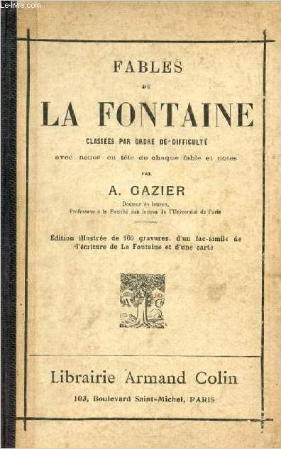 FABLES DE LA FONTAINE