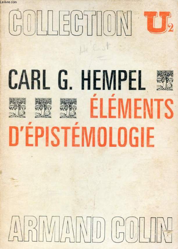 ELEMENTS D'EPISTEMOLOGIE