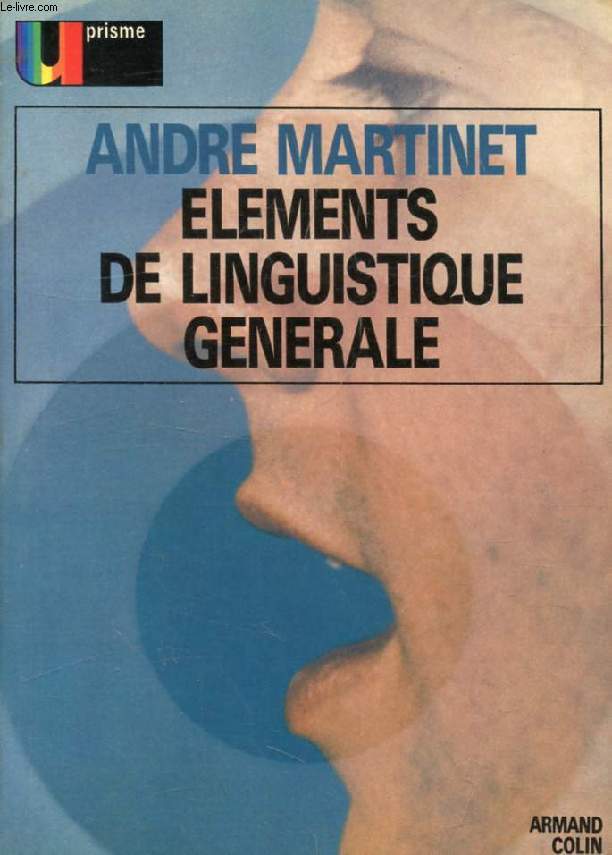 ELEMENTS DE LINGUISTIQUE GENERALE