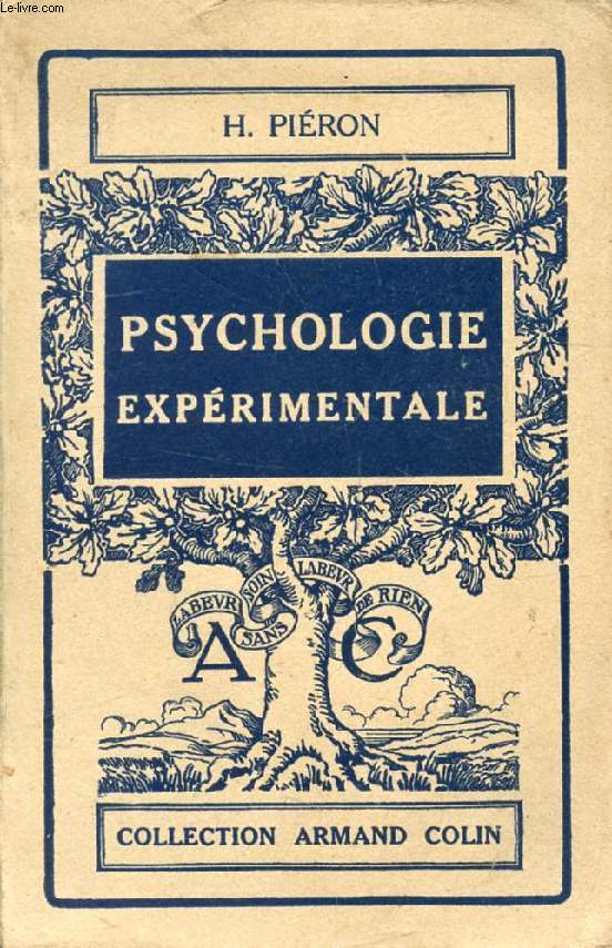 PSYCHOLOGIE EXPERIMENTALE