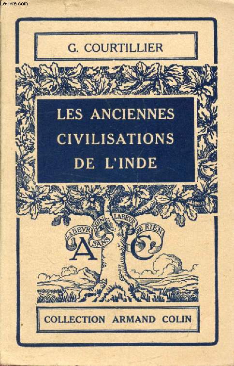 LES ANCIENNES CIVILISATIONS DE L'INDE