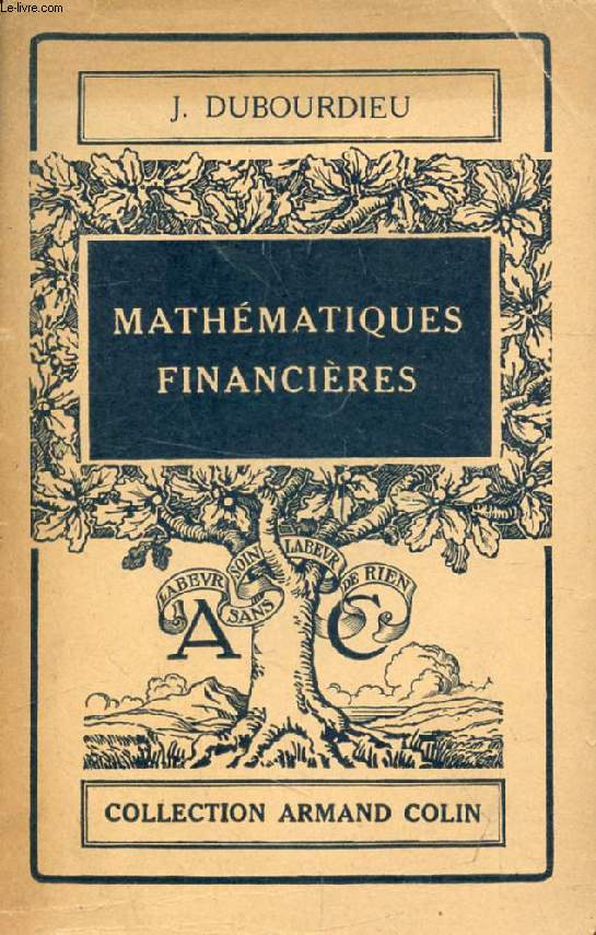 MATHEMATIQUES FINANCIERES