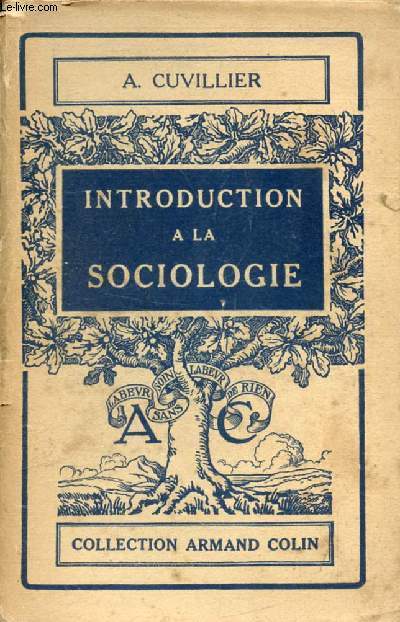 INTRODUCTION A LA SOCIOLOGIE