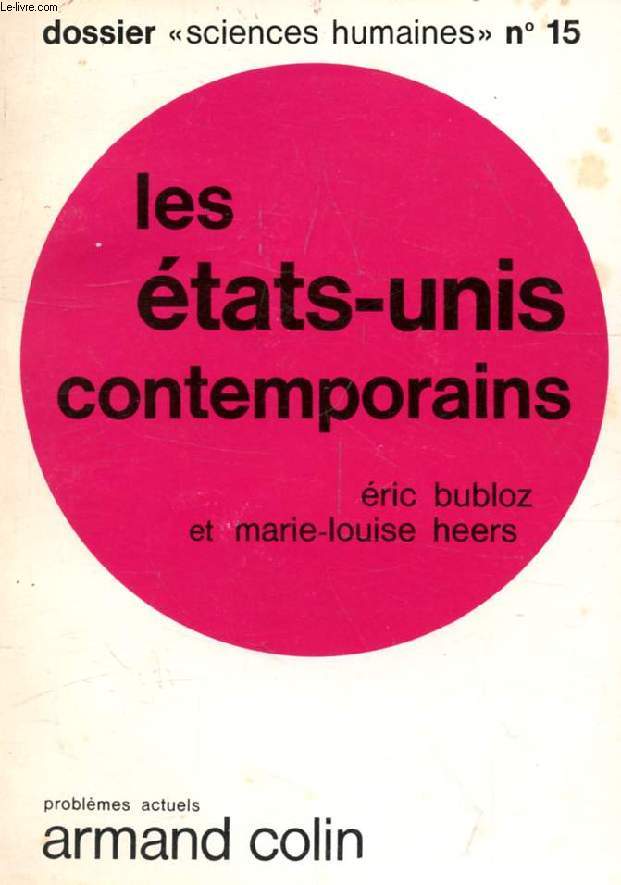 LES ETATS-UNIS CONTEMPORAINS