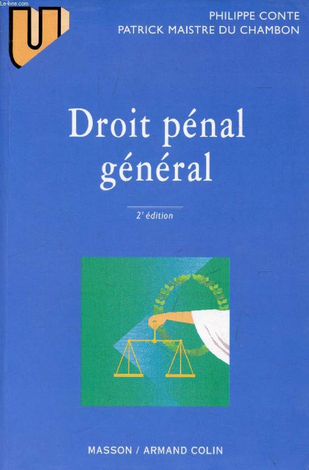 DROIT PENAL GENERAL