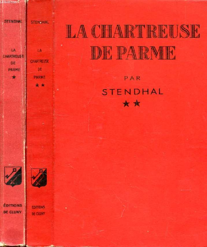LA CHARTREUSE DE PARME, 2 TOMES