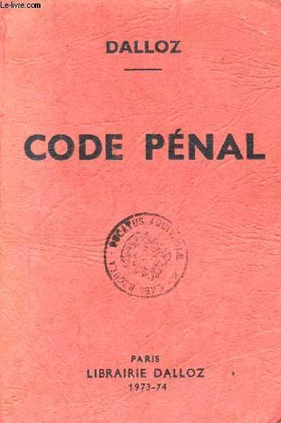 CODE PENAL