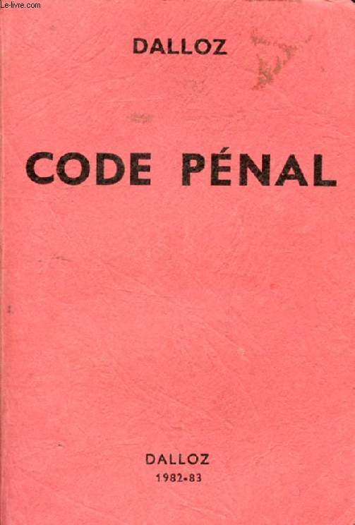 CODE PENAL