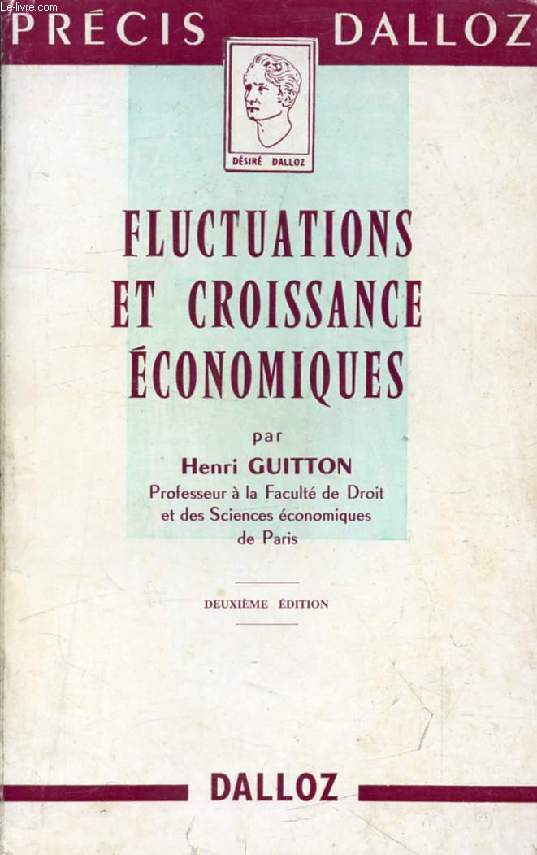 FLUCTUATIONS ET CROISSANCE ECONOMIQUES