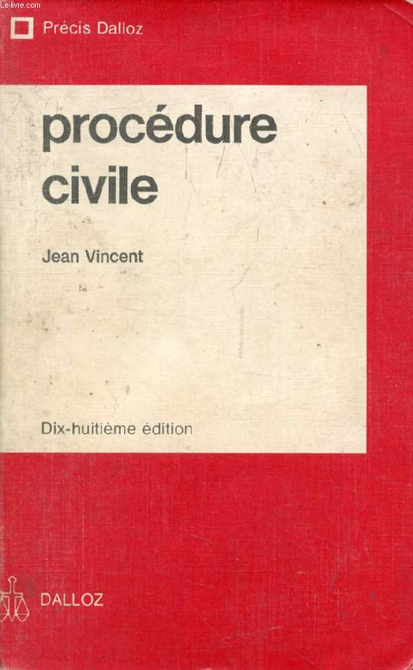 PROCEDURE CIVILE