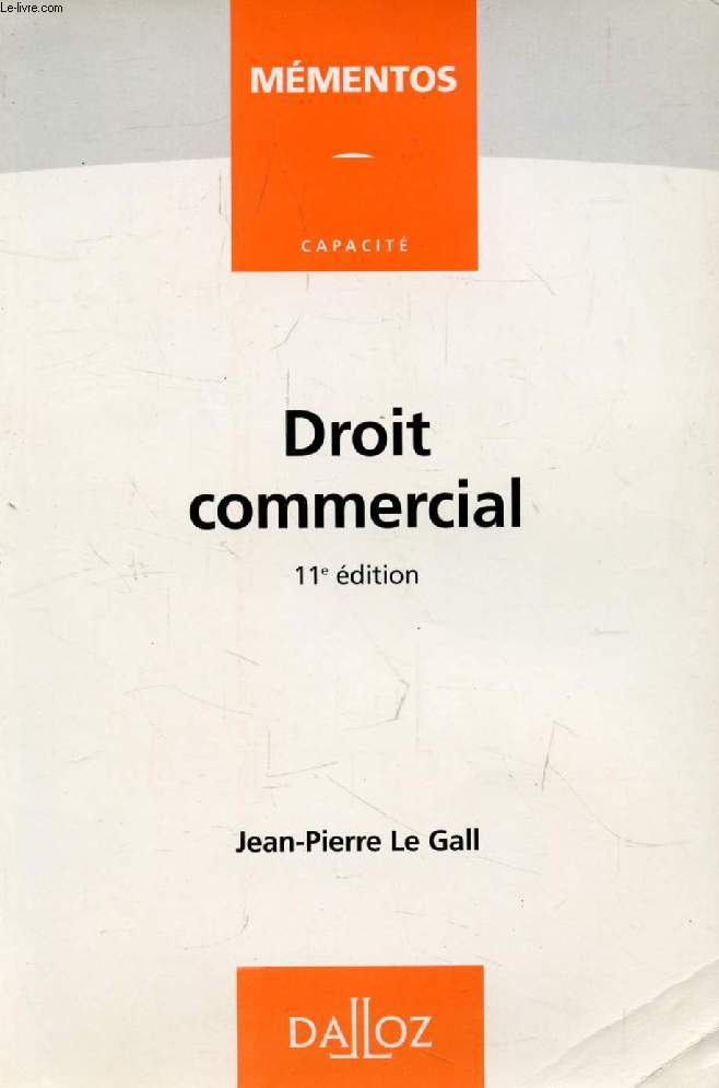 DROIT COMMERCIAL