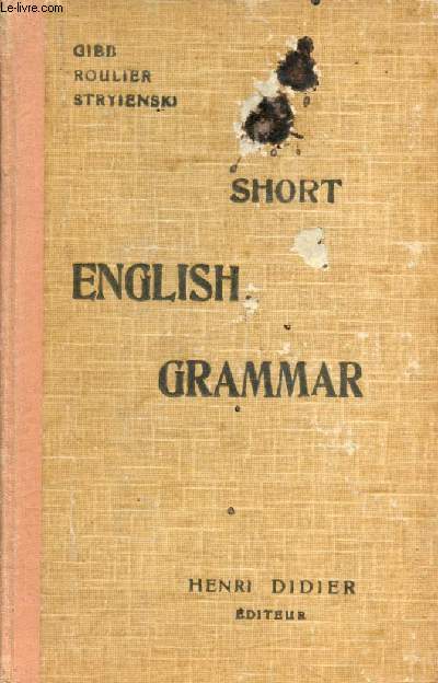 SHORT ENGLISH GRAMMAR