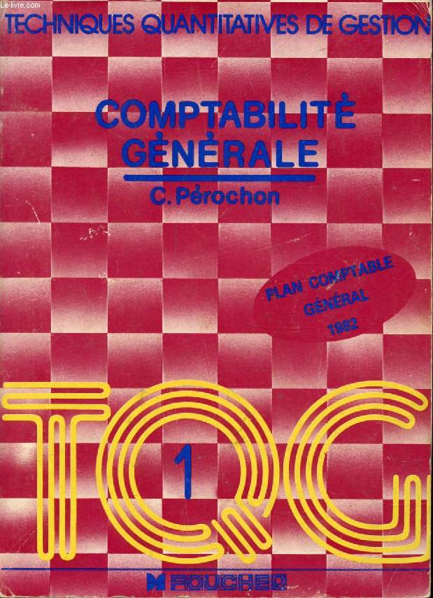 COMPTABILITE GENERALE (TQG 1)