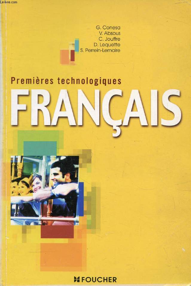 FRANCAIS, 1res TECHNOLOGIQUES