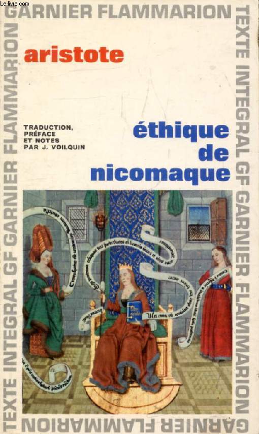 ETHIQUE DE NICOMAQUE