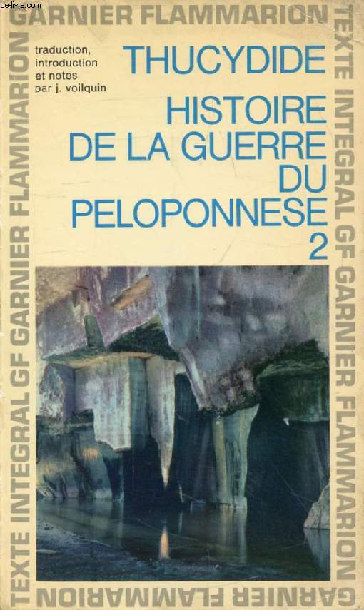 HISTOIRE DE LA GUERRE DU PELOPONNESE, II