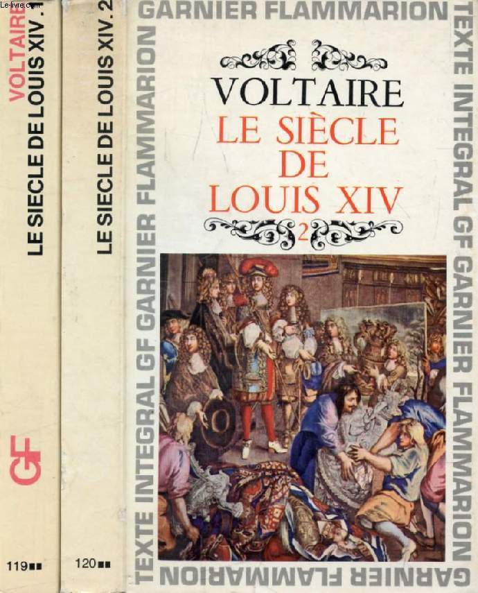 LE SIECLE DE LOUIS XIV, 2 TOMES