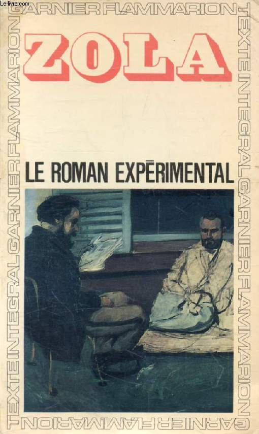 LE ROMAN EXPERIMENTAL