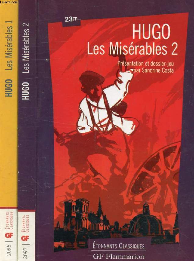 LES MISERABLES, 2 TOMES