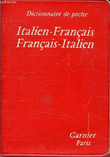 DICTIONNAIRE DE POCHE ITALIEN-FRANCAIS ET FRANCAIS-ITALIEN