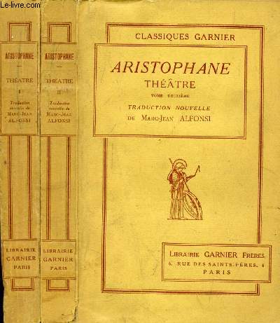 THEATRE D'ARISTOPHANE, 2 TOMES