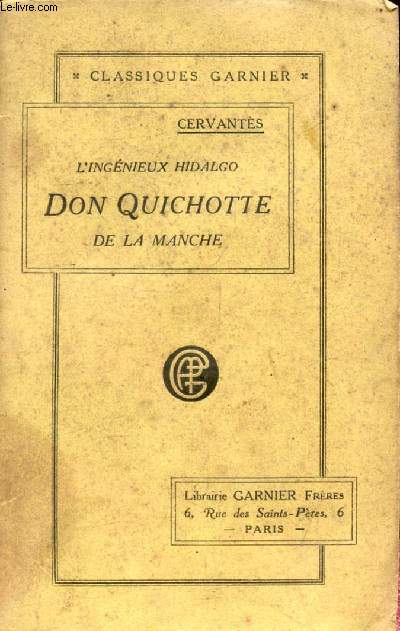 L'INGENIEUX HIDALGO DON QUICHOTTE DE LA MANCHE, TOME II