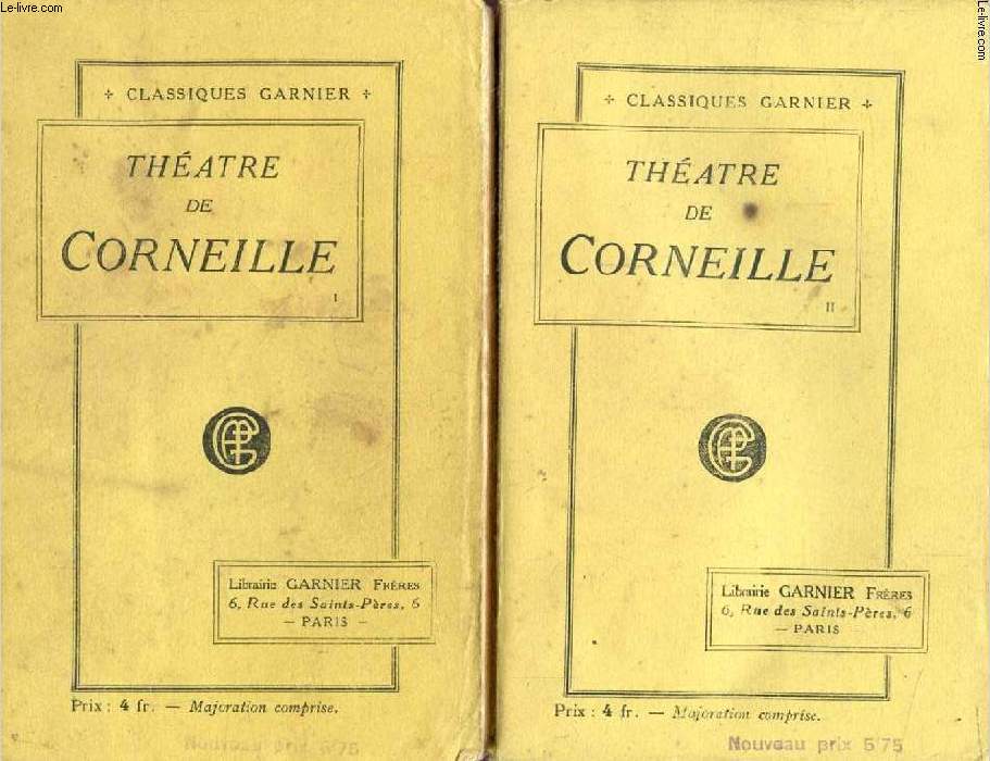 THEATRE DE CORNEILLE, 2 TOMES