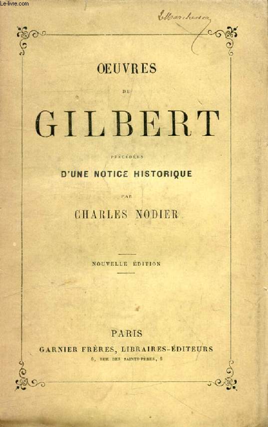 OEUVRES DE GILBERT