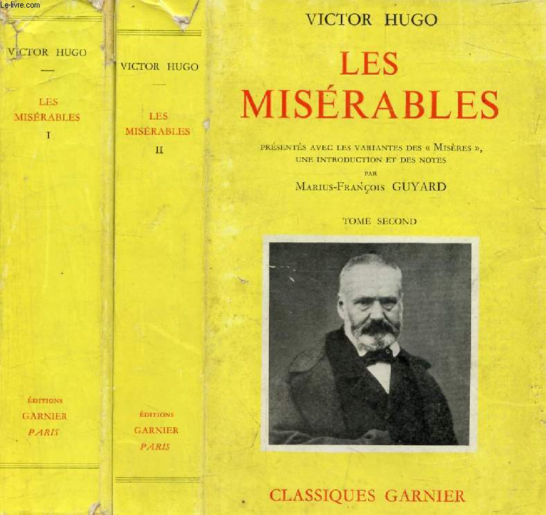 LES MISERABLES, 2 TOMES