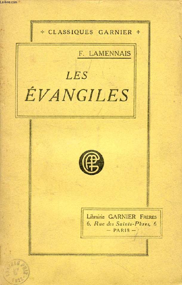 LES EVANGILES, Traduction Nouvelle