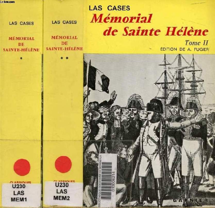 MEMORIAL DE SAINTE-HELENE, 2 TOMES