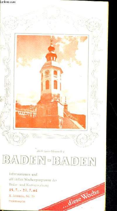 Baden-baden ... diese woche