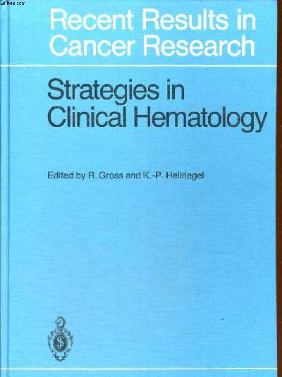 STRATEGIES IN CLINICAL HEMATOLOGY