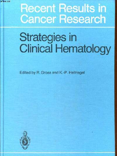 STRATEGIES IN CLINICAL HEMATOLOGY