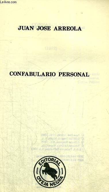 CONFABULARIO PERSONAL