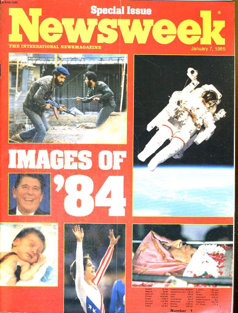 NEWSWEEK N1, IMAGE OF '84
