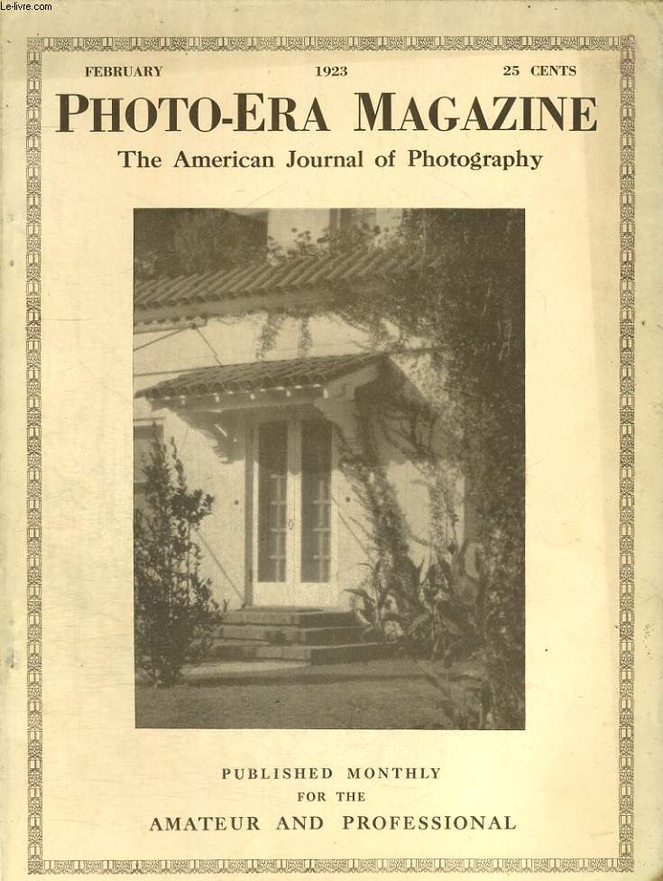 PHOTO-ERA MAGAZINE, THE AMERICAN JOURNAL OF PHOTOGRAPHY N2