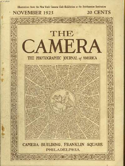 THE CAMERA, THE MAGAZINE FOR PHOTOGRAPHERS, N NOVEMBER 1923