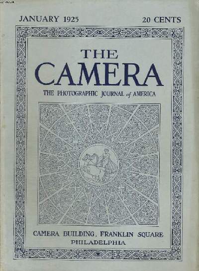 LOT DE 8 MAGAZINES : THE CAMERA, THE MAGAZINE FOR PHOTOGRAPHERS N JANUARY TO MARCH AND AUGUST TO DECEMBER 1925