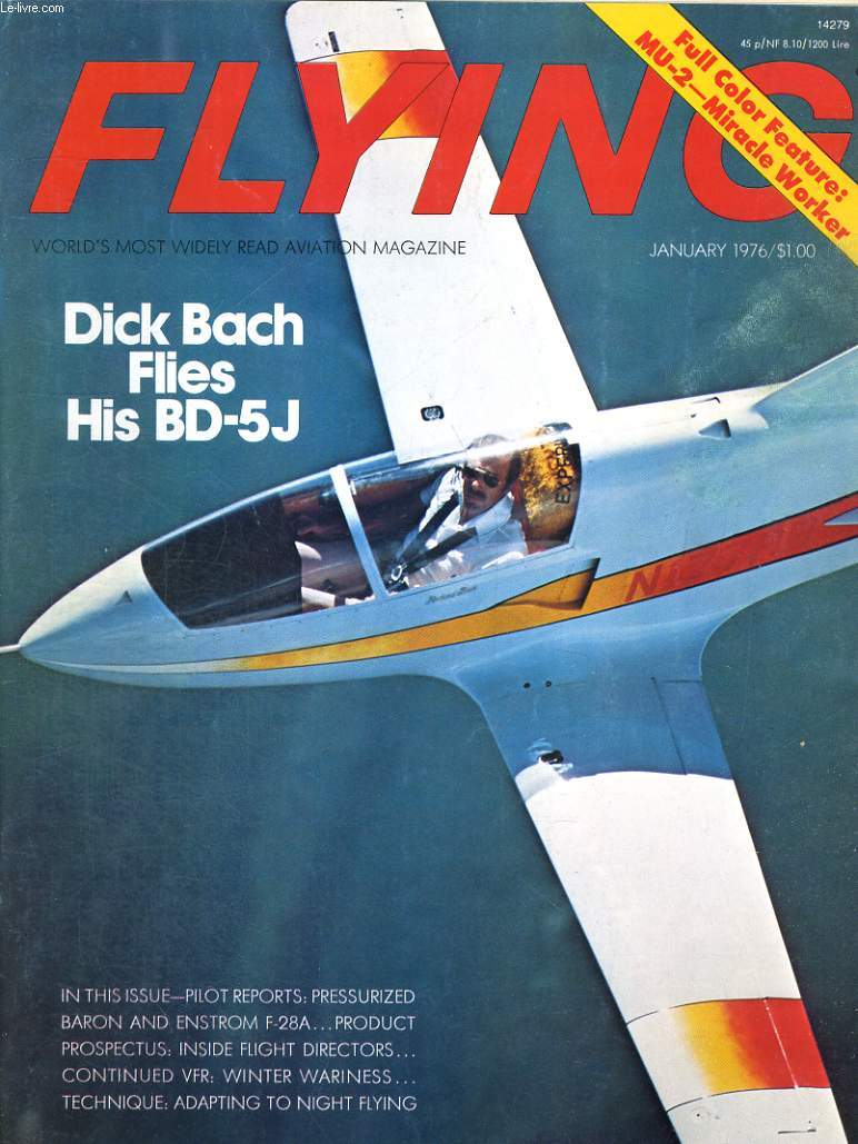 LOT DE 11 MAGAZINE : FLYING, FROM JANUARY TO JUNE AND FROM AUGUST TO DECEMBER 1976