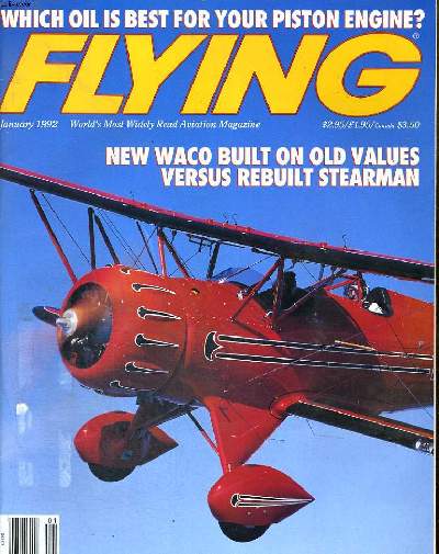 LOT DE 11 MAGAZINE : FLYING, JANUARY TO NOVEMBER 1992