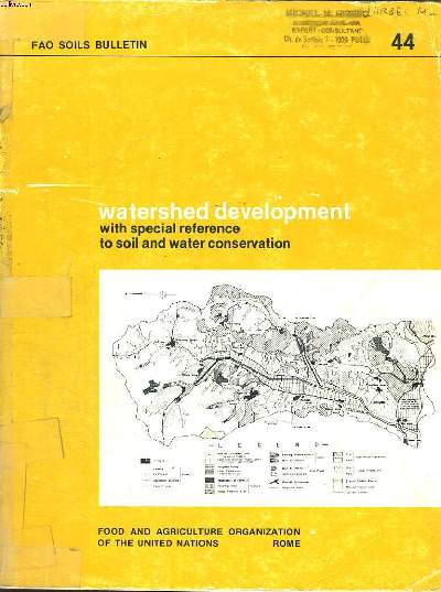 WATERSHED DEVELOPMENT WITH SPECIAL REFERENCE TO SOIL AND WATER CONSERVATION