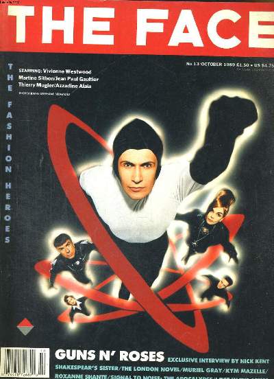 THE FACE, N13, OCTOBER 1989