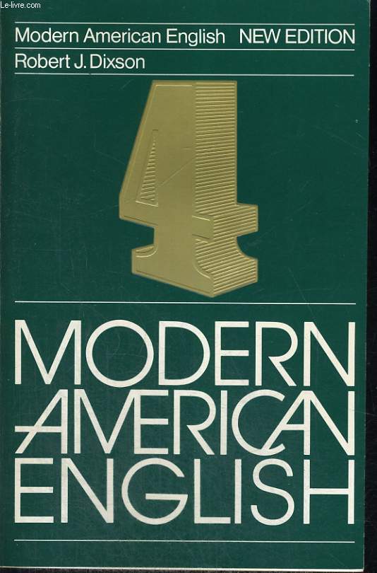 MODERN AMERICAN ENGLISH, BOOK 4