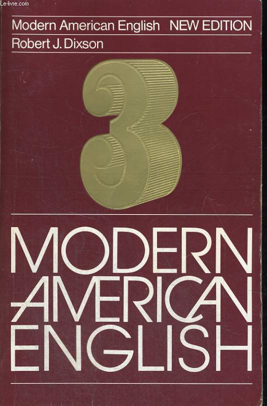 MODERN AMERICAN ENGLISH, BOOK 3