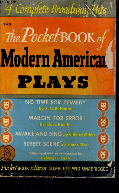 THE POCKET BOOK OF MODERN AMERICAN PLAYS