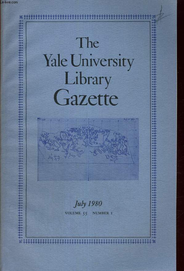 THE YALE UNIVERSITY LIBRARY GAZETTE. JULY 1980. VOLUME 55 NUMBER 1. A PAIR OF THIRTEENTH-CENTURY BIBLES: THE RUSKIN BIBLE AT YALE AND THE SCRIPPS BIBLE IN THE DETROIT INSTITUTE OF ARTS by PETER BARNET.