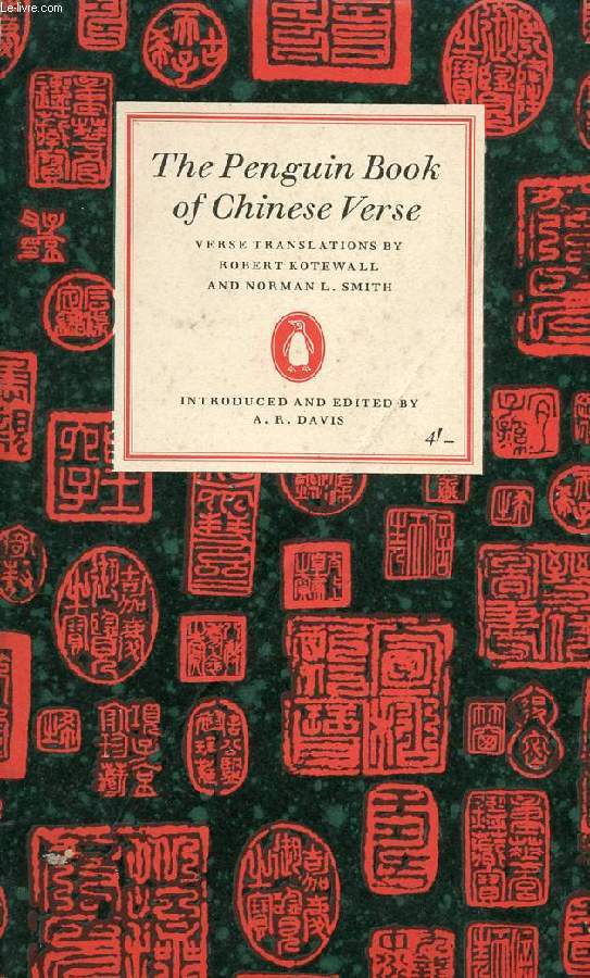 THE PENGUIN BOOK OF CHINESE VERSE